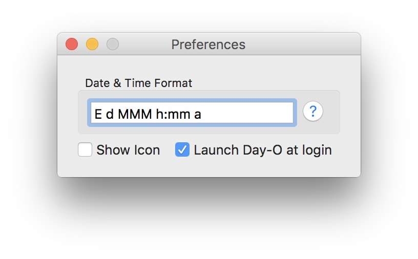 Mac menu bar calendar like Windows mastro